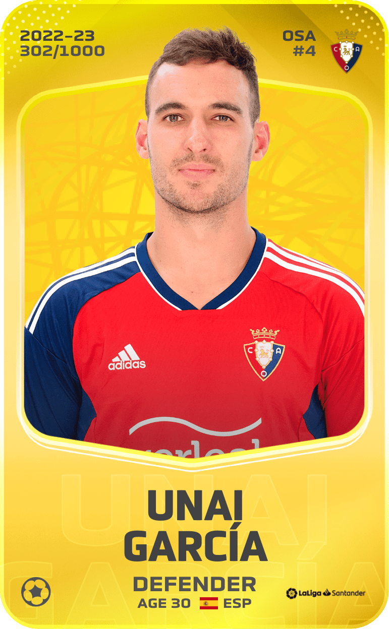 Unai García 2022-23 • Limited 302/1000