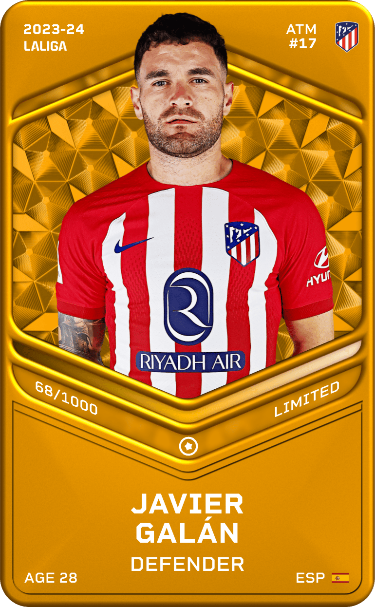 Javier Galán 2023-24 • Limited 68/1000