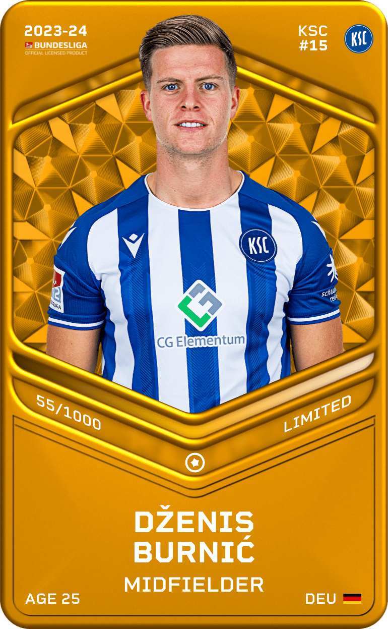 Dženis Burnić 2023-24 • Limited 55/1000