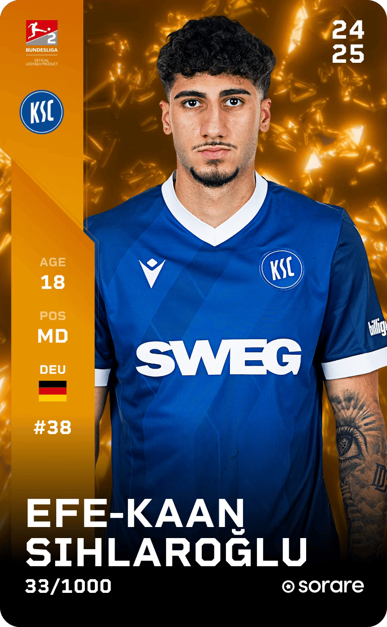 Efe-Kaan Sihlaroğlu 2024-25 • Limited 33/1000