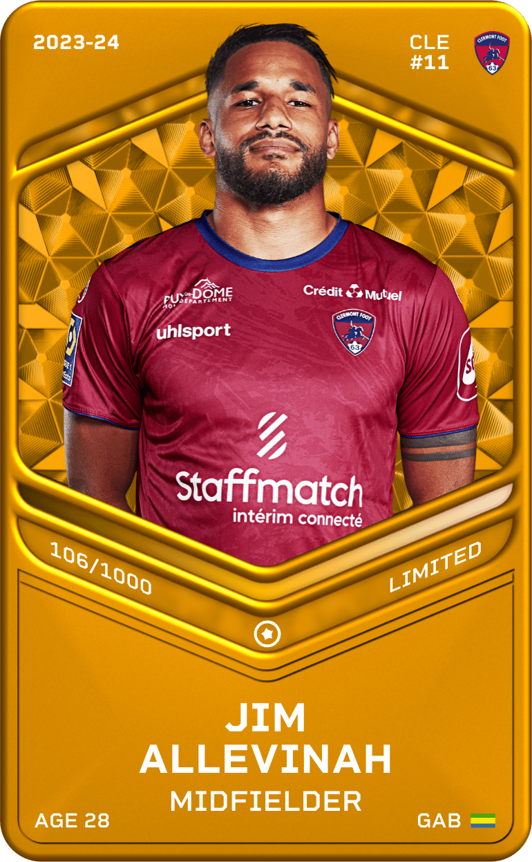 Jim Allevinah 2023-24 • Limited 106/1000