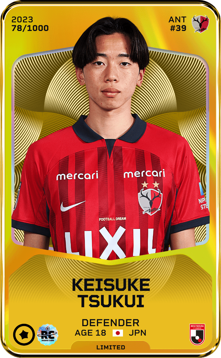 Keisuke Tsukui 2023-24 • Limited 78/1000