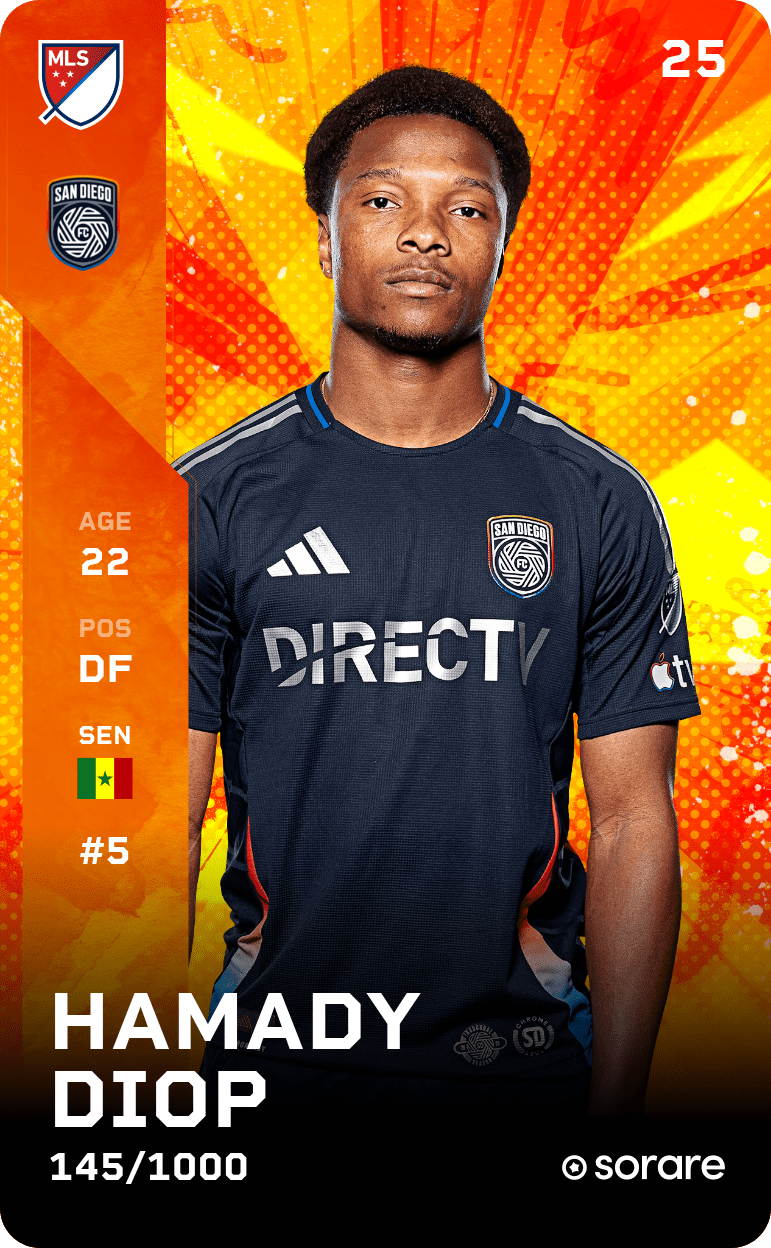 Hamady Diop 2025-26 • Limited 145/1000