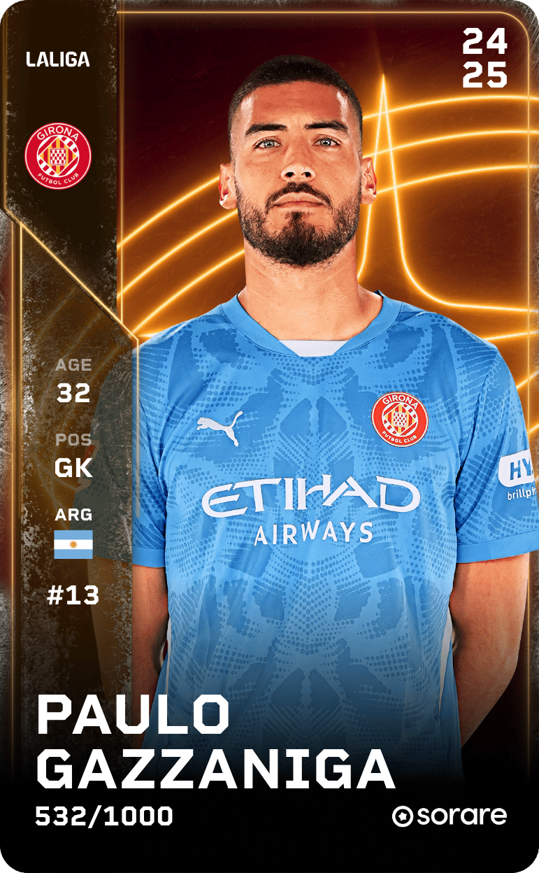 Paulo Gazzaniga 2024-25 • Limited 532/1000