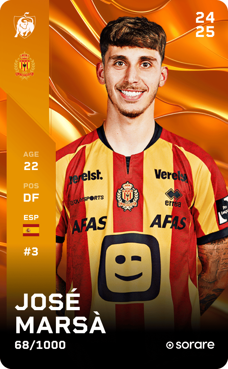 José Marsà 2024-25 • Limited 68/1000