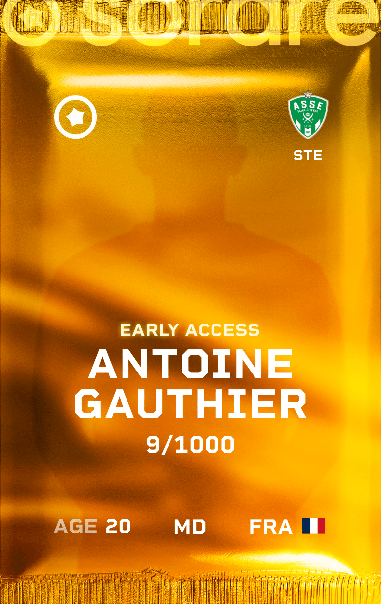 Antoine Gauthier 2024-25 • Limited 9/1000