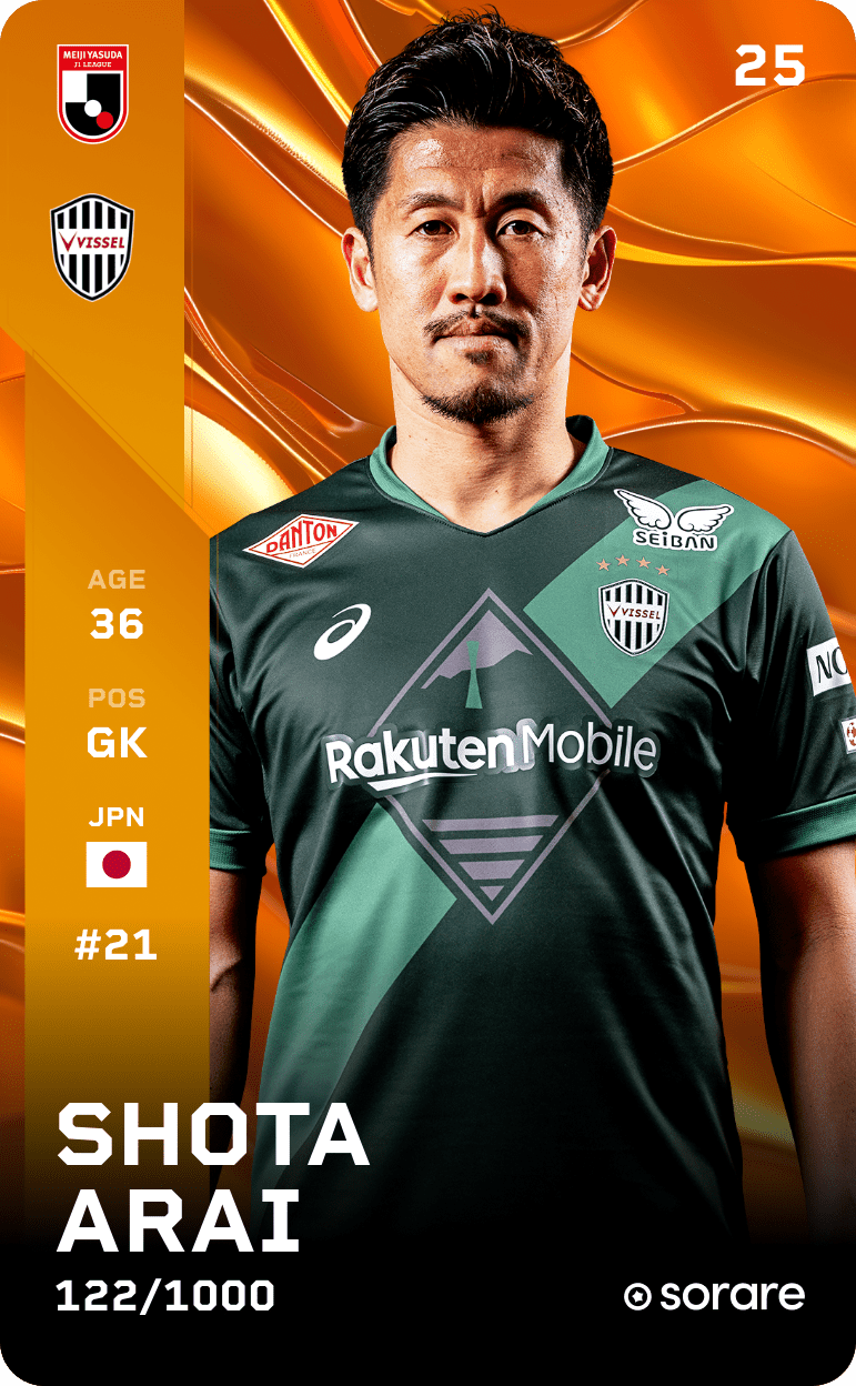 Shota Arai 2025-26 • Limited 122/1000