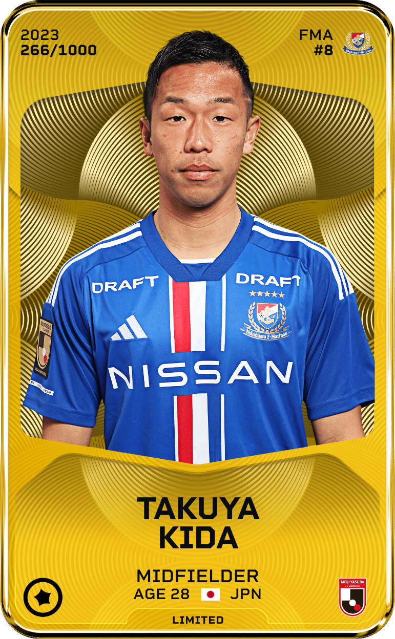 Takuya Kida 2023-24 • Limited 266/1000