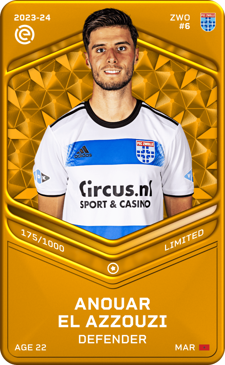 Anouar El Azzouzi 2023-24 • Limited 175/1000