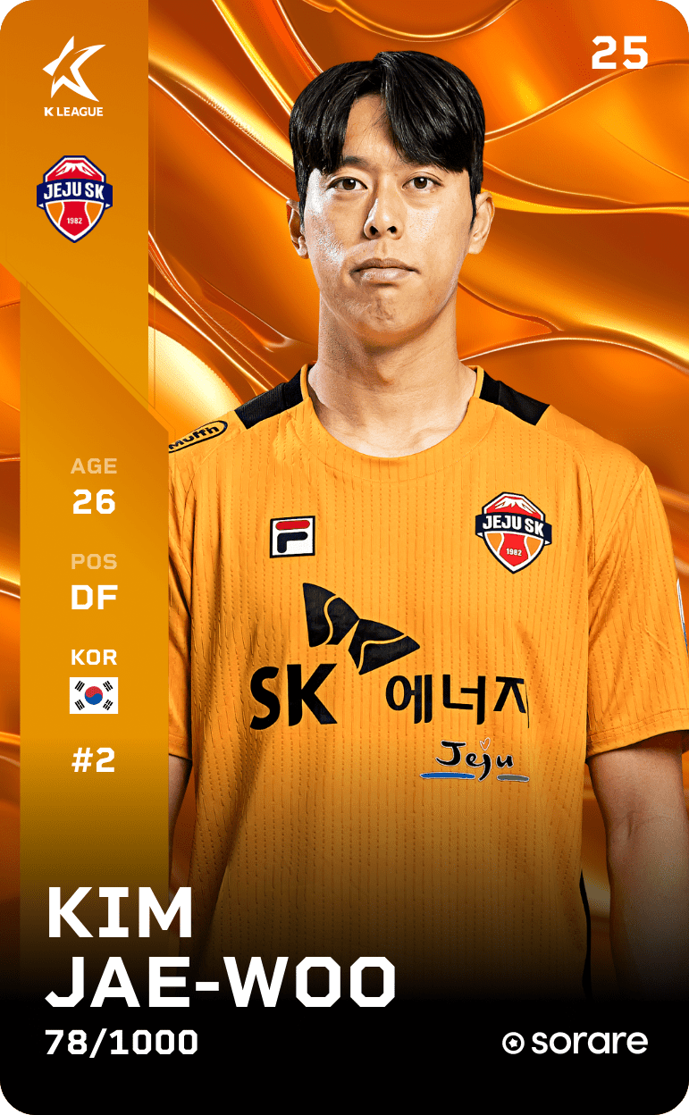 Kim Jae-Woo 2025-26 • Limited 78/1000