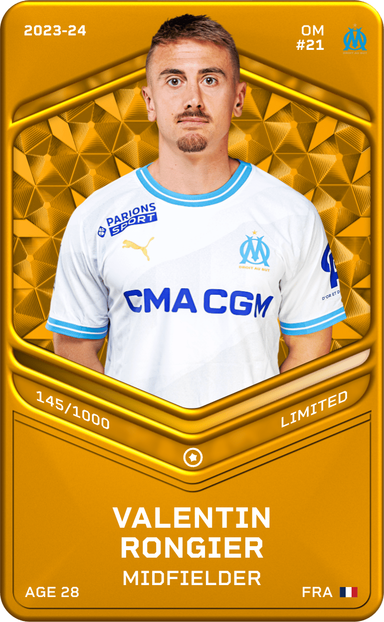Valentin Rongier 2023-24 • Limited 145/1000