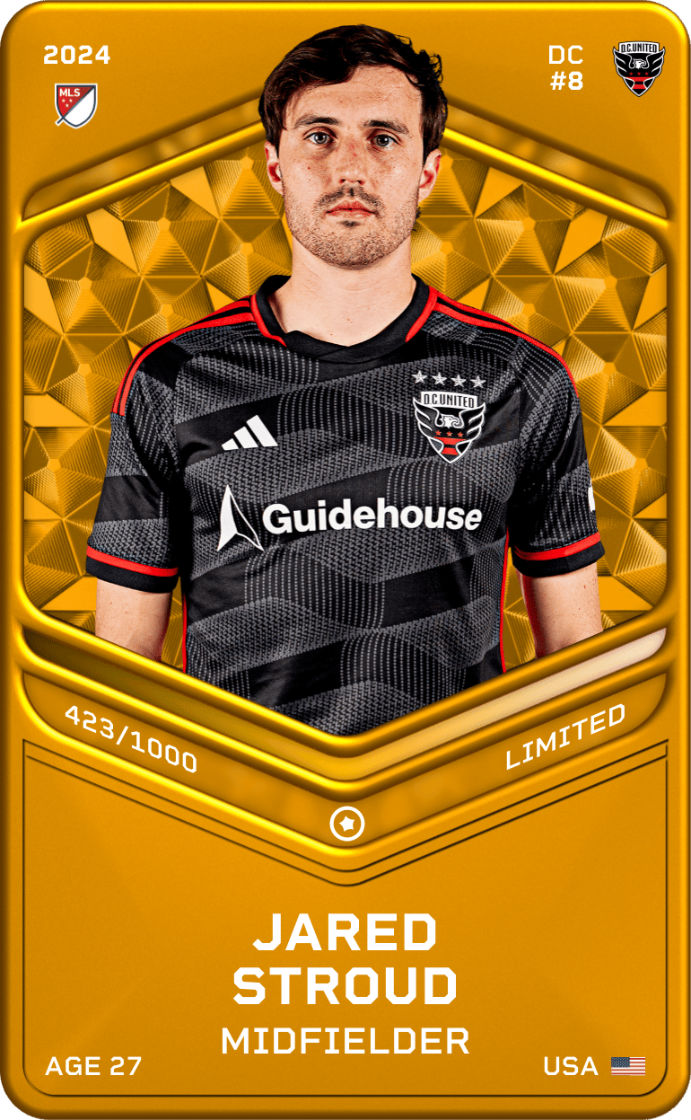 Jared Stroud 2024-25 • Limited 423/1000