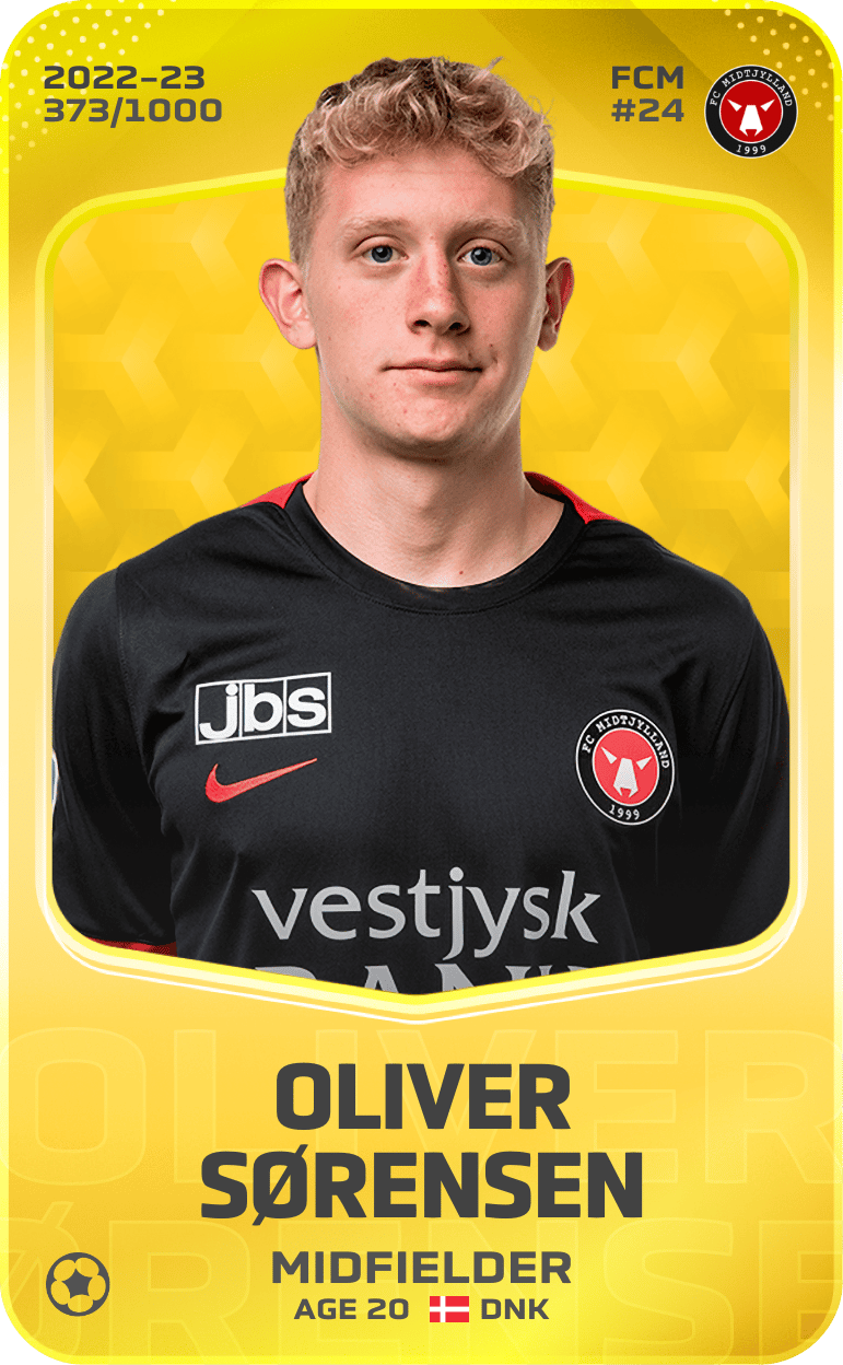 Oliver Sørensen 2022-23 • Limited 373/1000