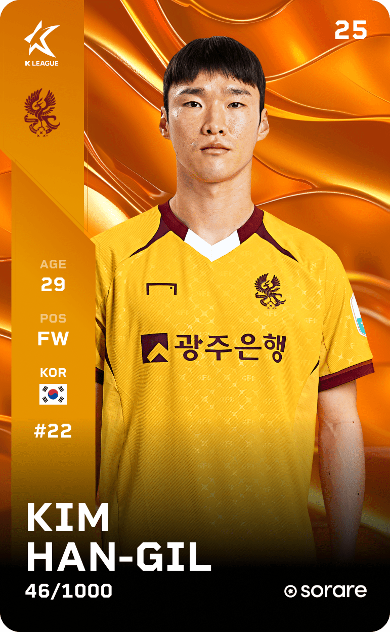 Kim Han-Gil 2025-26 • Limited 46/1000