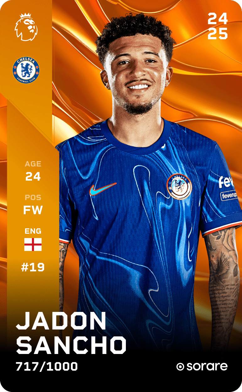 Jadon Sancho 2024-25 • Limited 717/1000