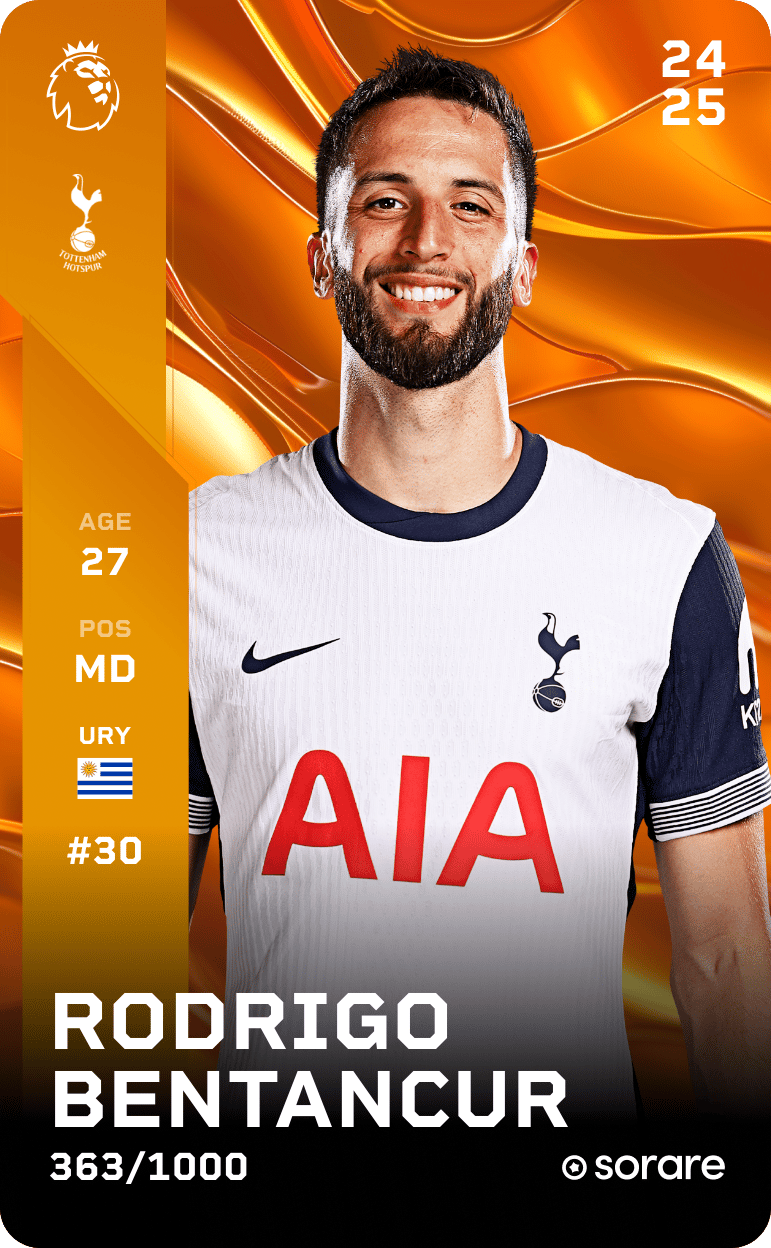 Rodrigo Bentancur 2024-25 • Limited 363/1000