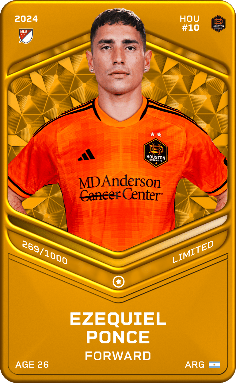 Ezequiel Ponce 2024-25 • Limited 269/1000