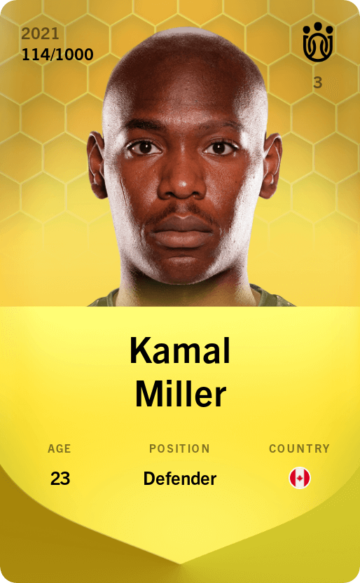 Kamal Miller 2021-22 • Limited 114/1000