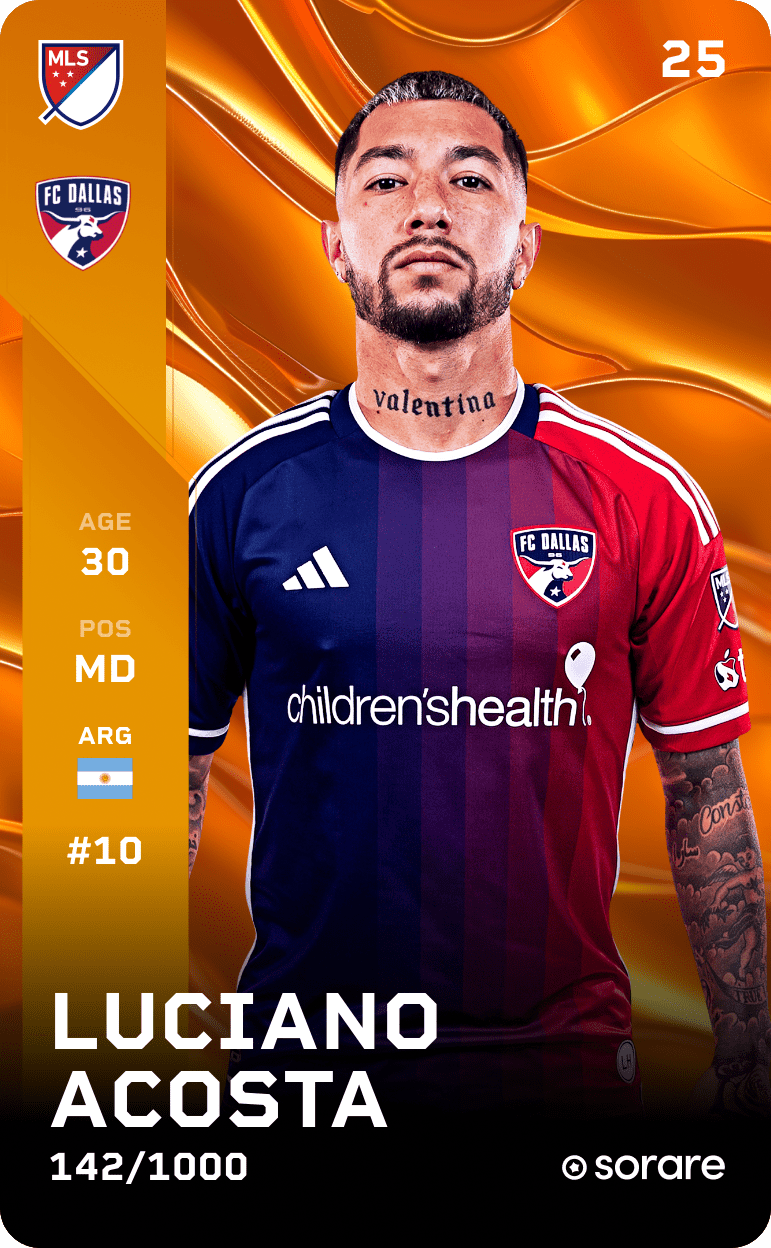 Lucho Acosta  2025-26 • Limited 142/1000