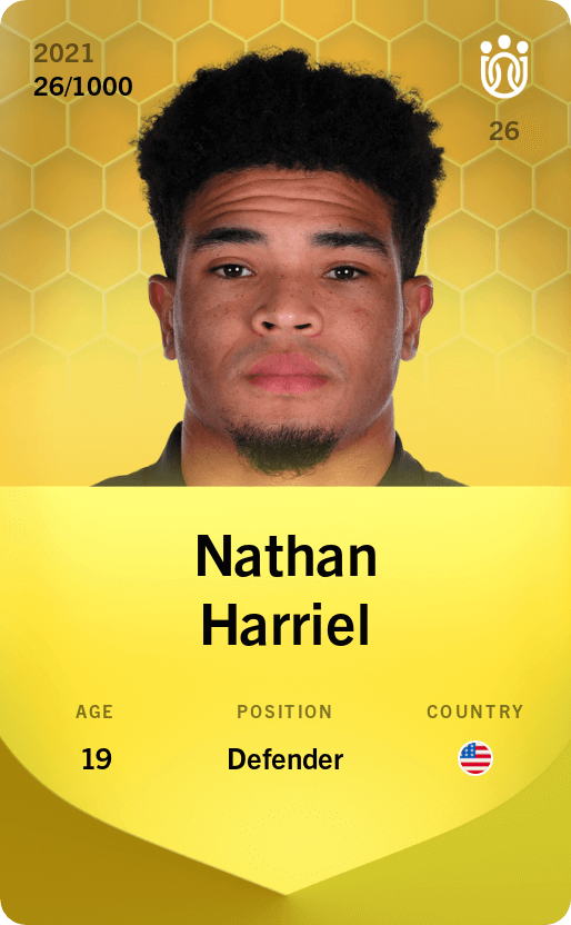 Nathan Harriel 2021-22 • Limited 26/1000