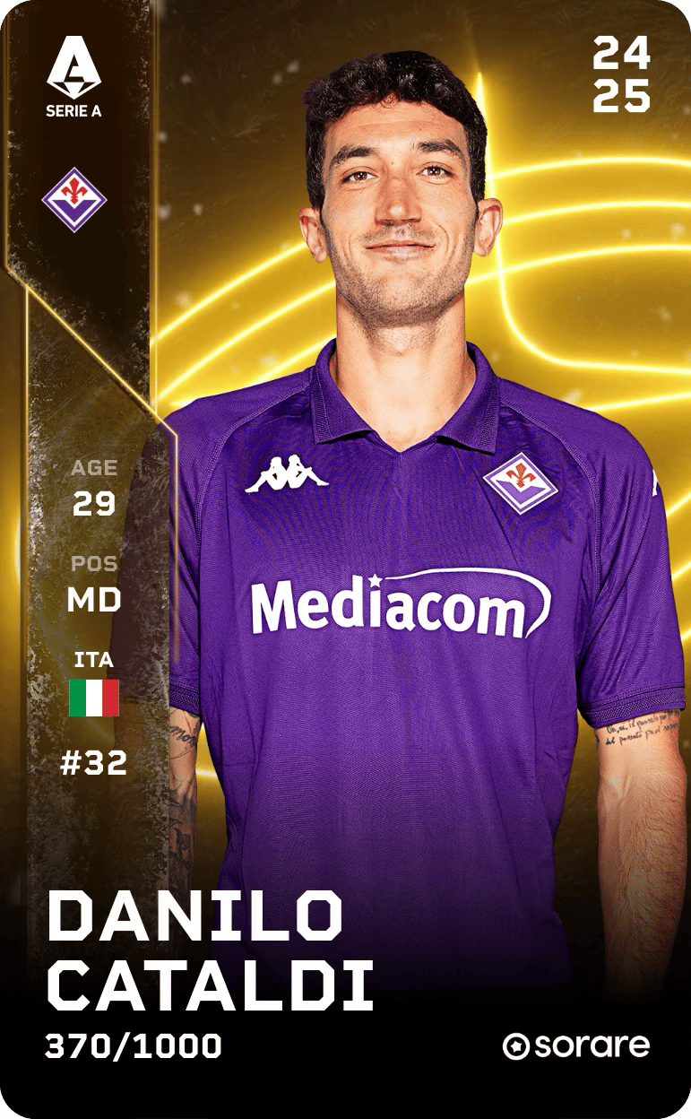 Danilo Cataldi 2024-25 • Limited 370/1000