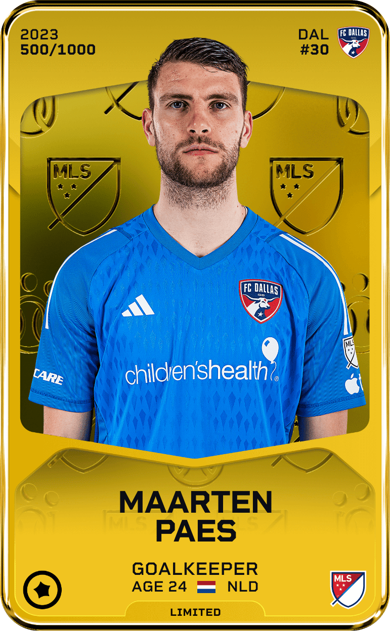 Maarten Paes 2023-24 • Limited 500/1000
