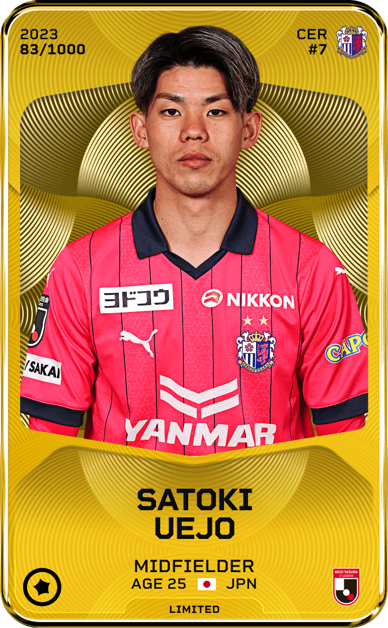 Satoki Uejo 2023-24 • Limited 83/1000