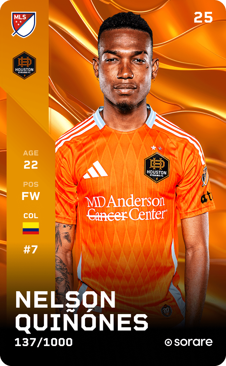 Nelson Quiñónes 2025-26 • Limited 137/1000