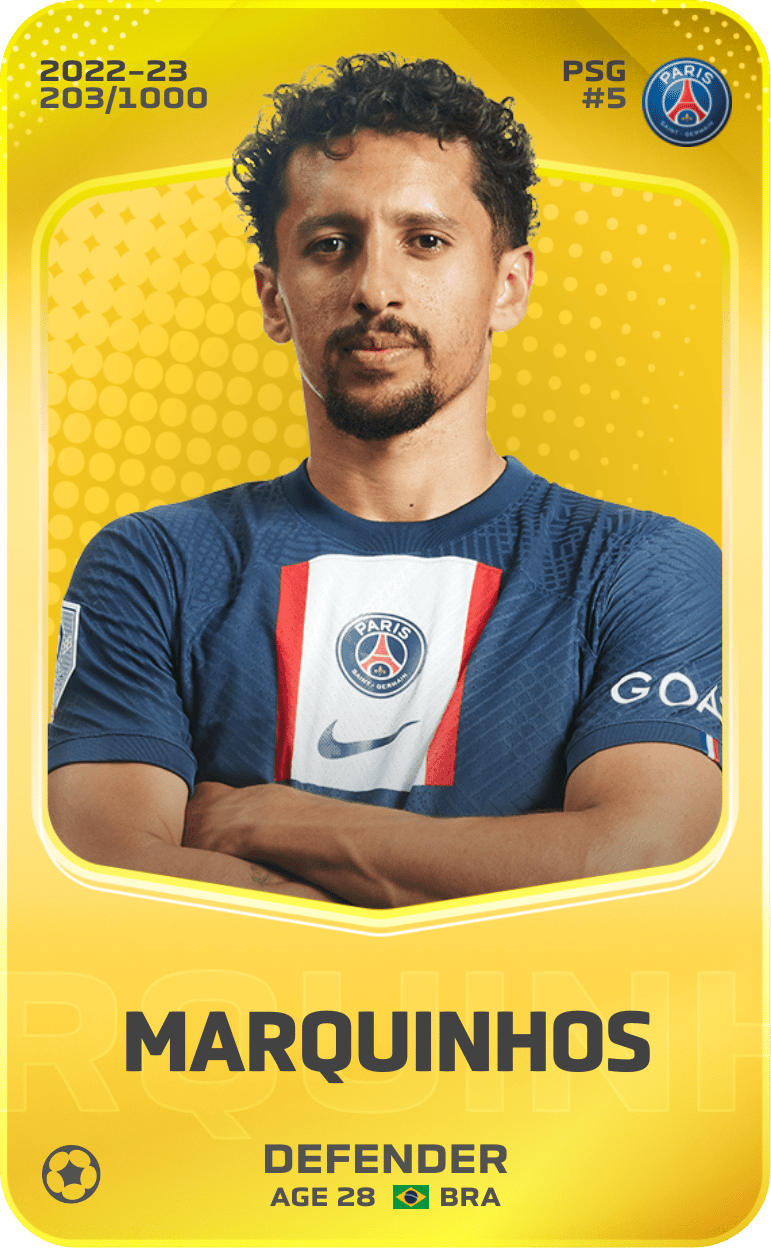 Marquinhos 2022-23 • Limited 203/1000
