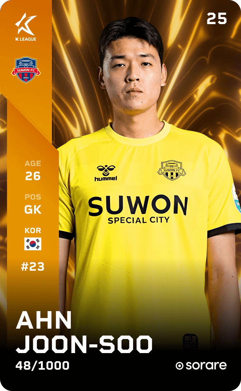 Ahn Joon Soo 2025-26 • Limited 48/1000