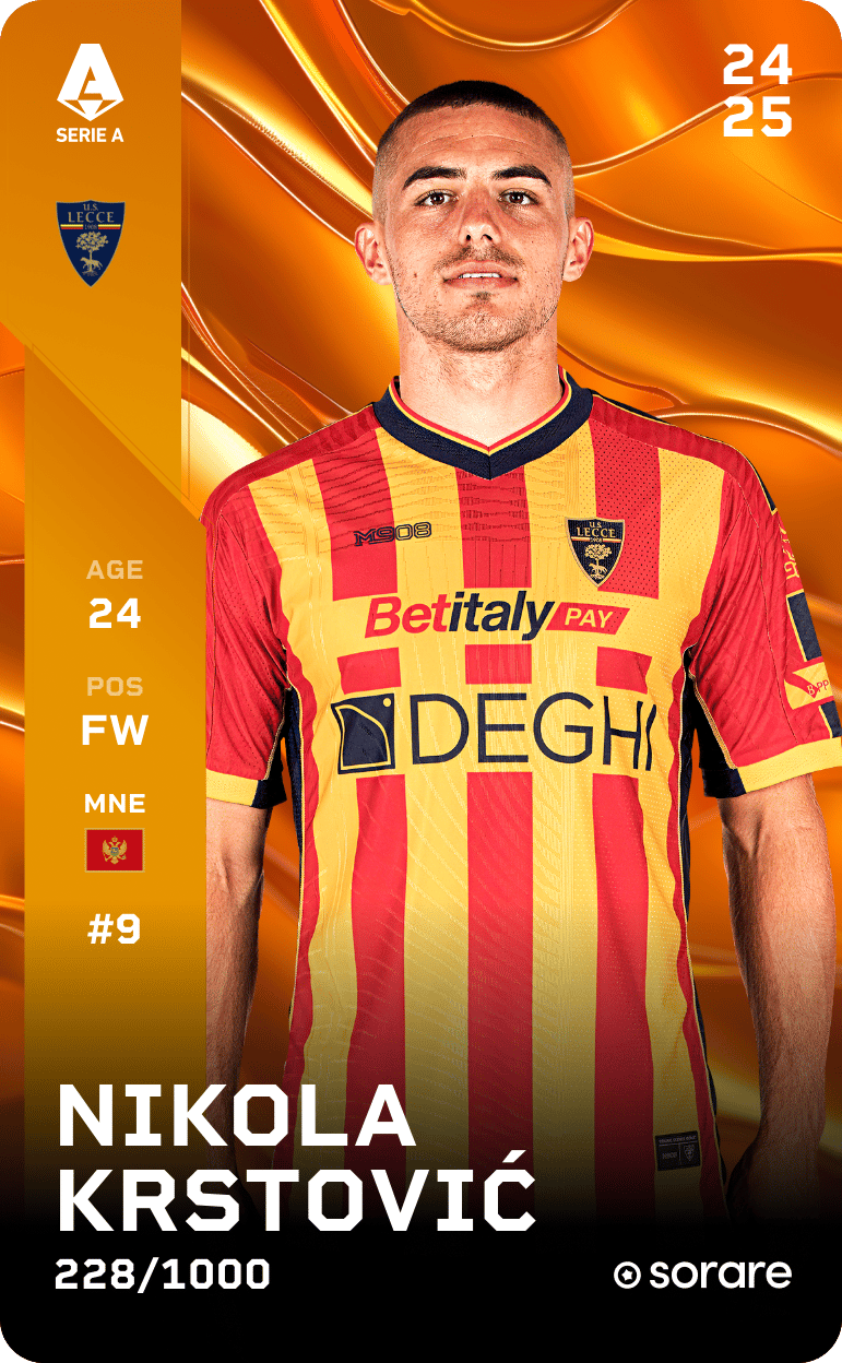 Nikola Krstović 2024-25 • Limited 228/1000