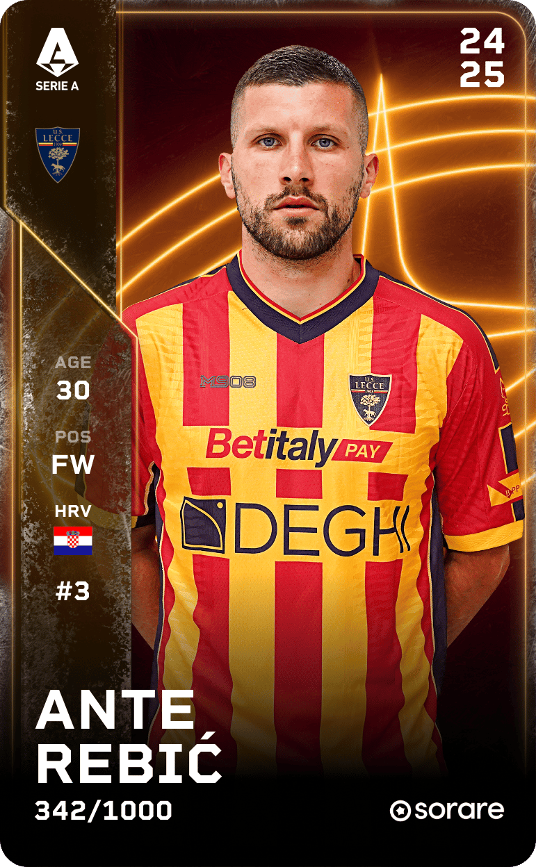 Ante Rebić 2024-25 • Limited 342/1000