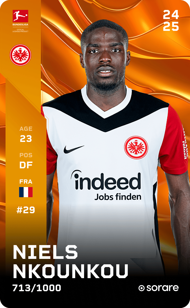 Niels Nkounkou 2024-25 • Limited 713/1000