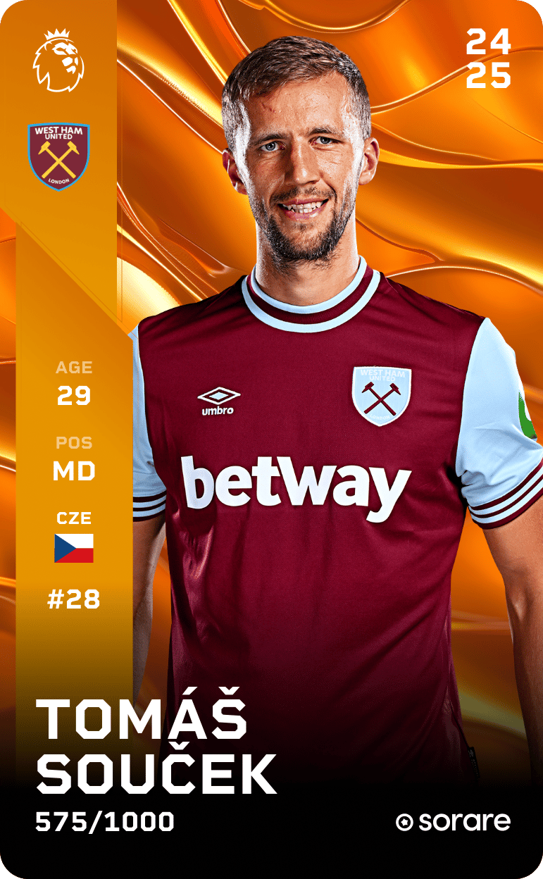 Tomáš Souček 2024-25 • Limited 575/1000