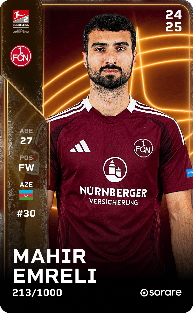 Mahir Emreli 2024-25 • Limited 213/1000
