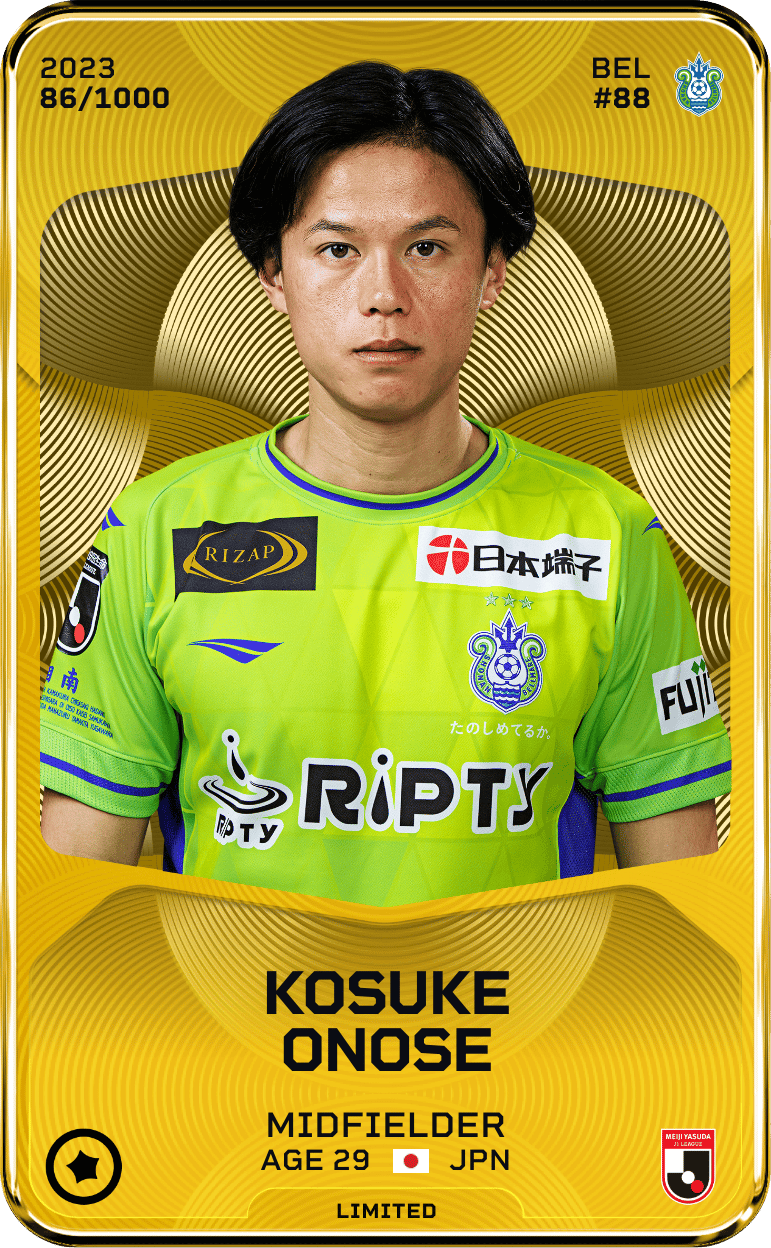 Kosuke Onose 2023-24 • Limited 86/1000