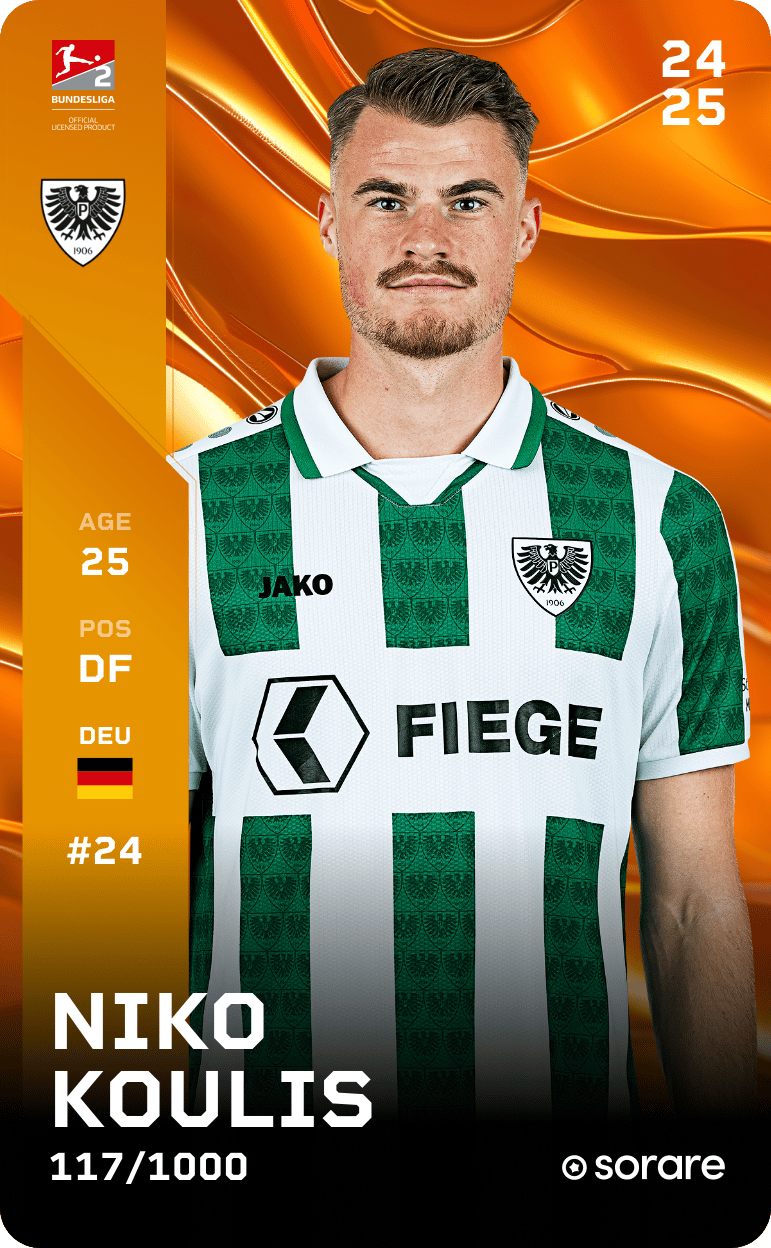 Niko Koulis 2024-25 • Limited 117/1000
