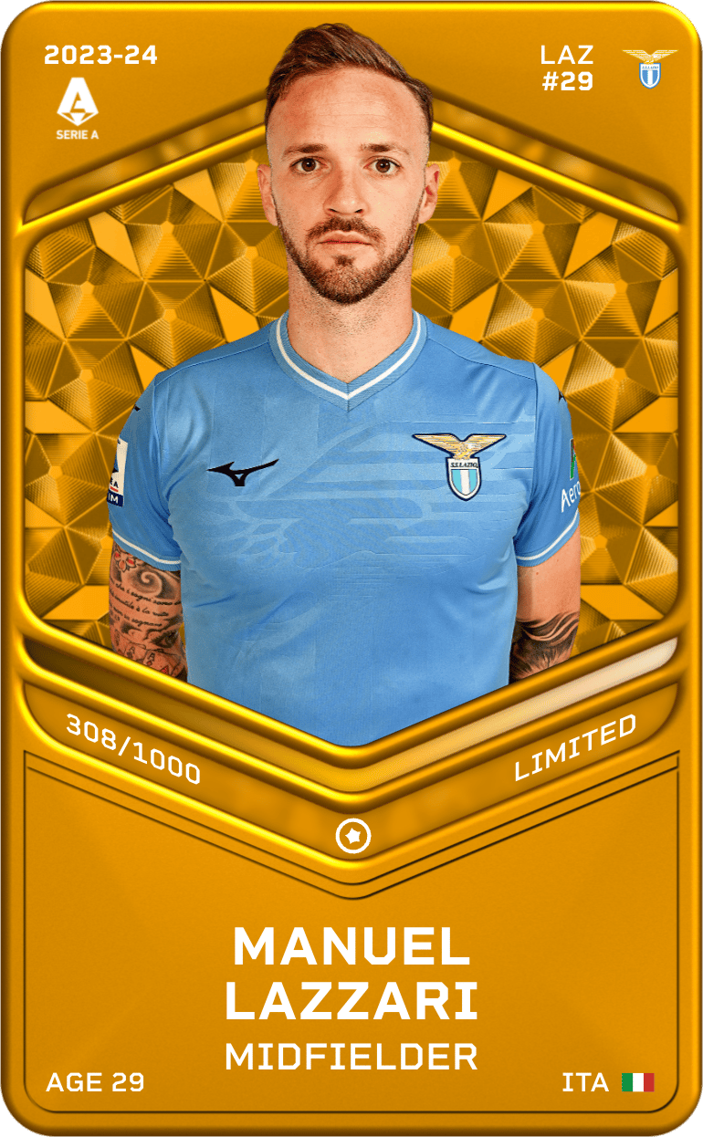 Manuel Lazzari 2023-24 • Limited 308/1000