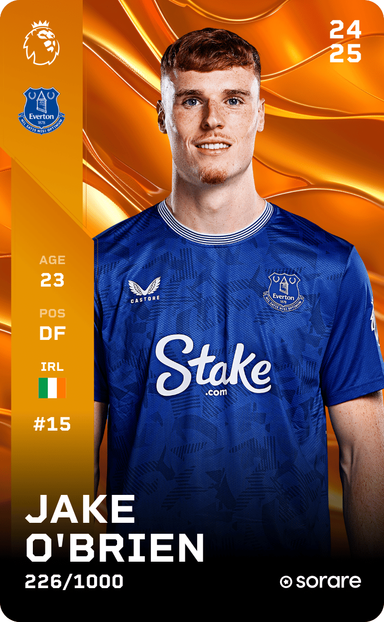 Jake O'Brien 2024-25 • Limited 226/1000