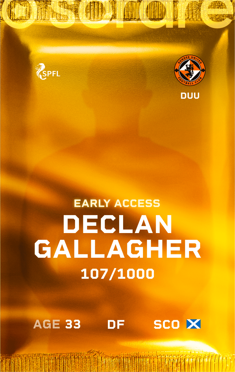 Declan Gallagher 2024-25 • Limited 107/1000