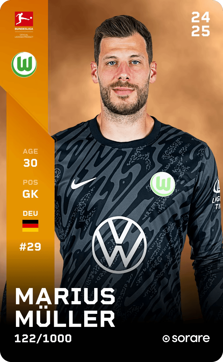 Marius Müller 2024-25 • Limited 122/1000