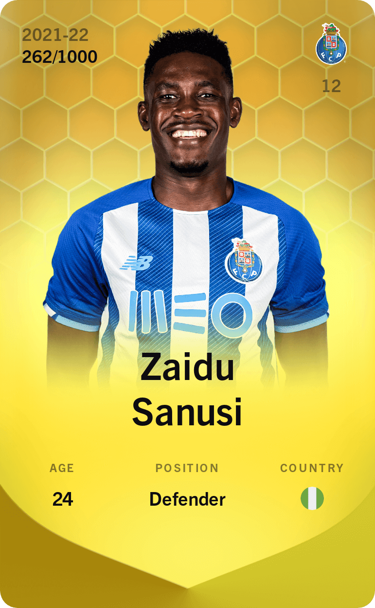 Zaidu Sanusi 2021-22 • Limited 262/1000