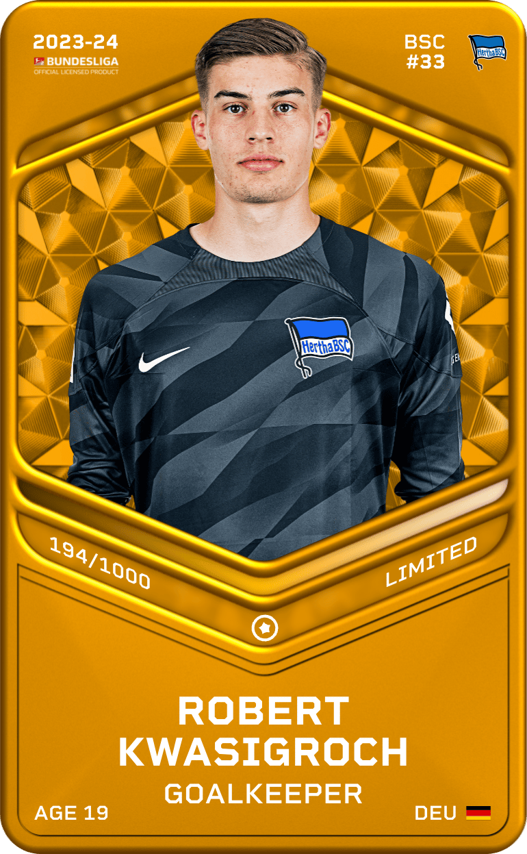 Robert Kwasigroch 2023-24 • Limited 194/1000