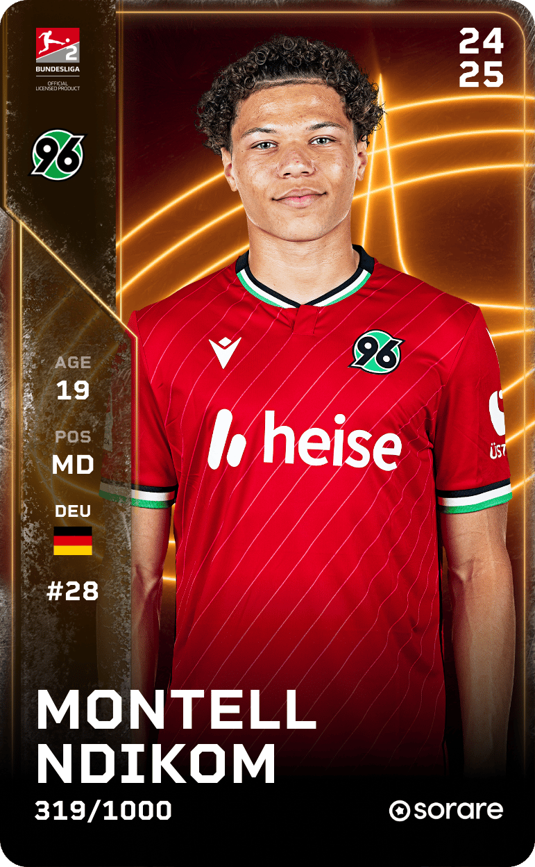 Montell Ndikom 2024-25 • Limited 319/1000