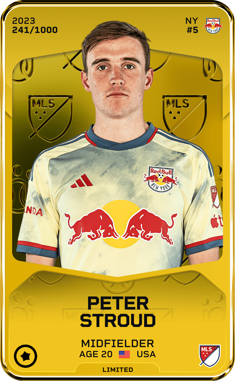 Peter Stroud 2023-24 • Limited 241/1000