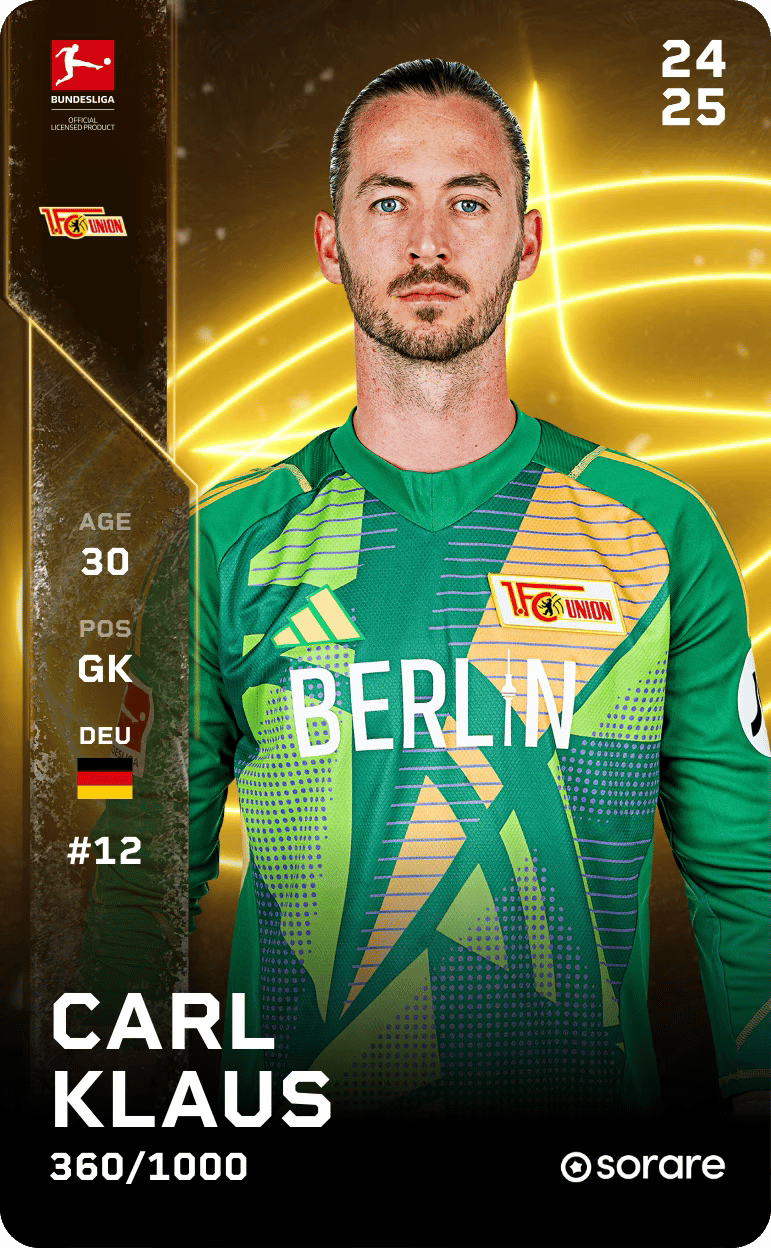 Carl Klaus 2024-25 • Limited 360/1000