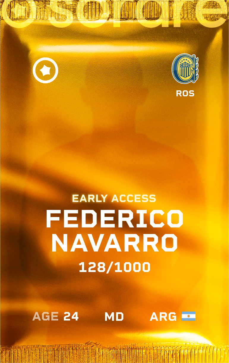 Federico Navarro 2025-26 • Limited 128/1000