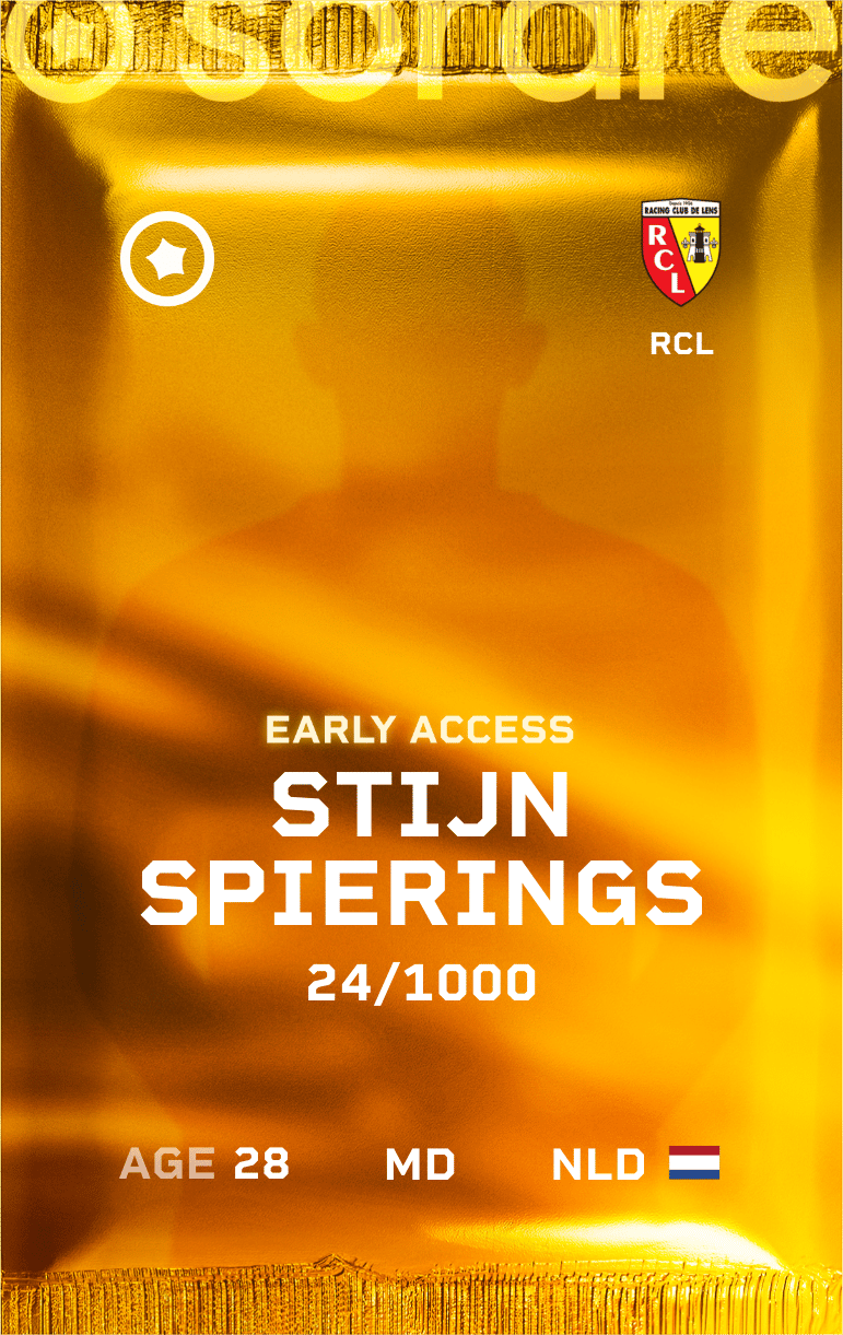 Stijn Spierings 2024-25 • Limited 24/1000