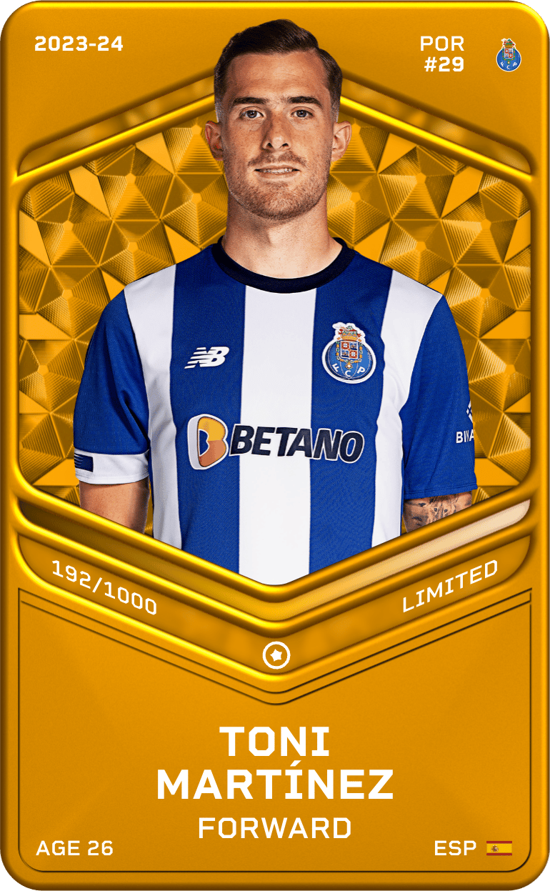 Toni Martínez 2023-24 • Limited 192/1000