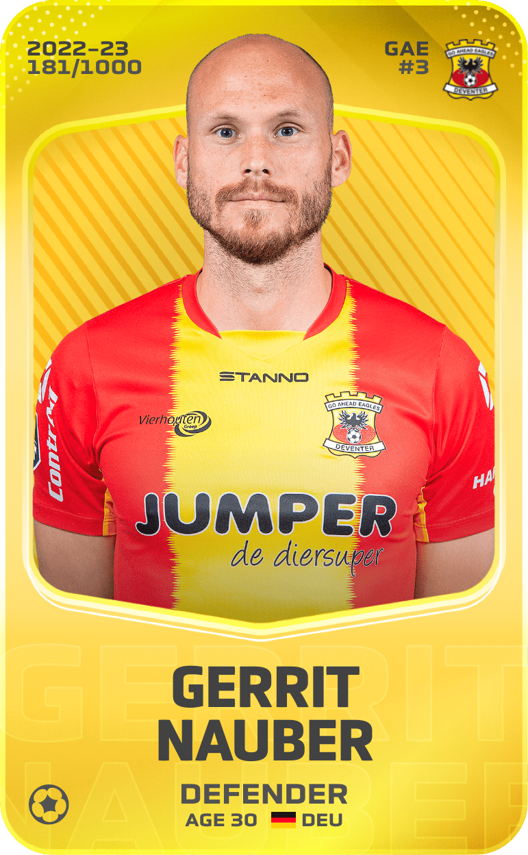 Gerrit Nauber 2022-23 • Limited 181/1000
